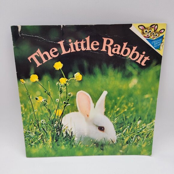 Vintage Please Read to Me The Little Duck Puppy Rabbit Childrens Book Lot BK048 - Picture 6 of 11